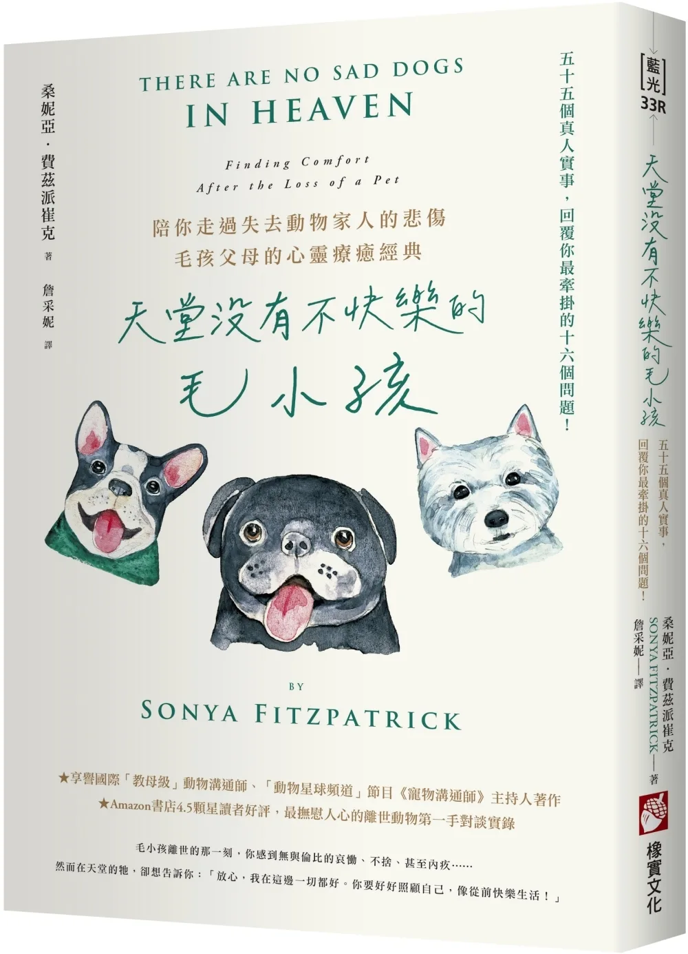 天堂沒有不快樂的毛小孩(二版)：55個真人實事，回覆你最牽掛的16個問題