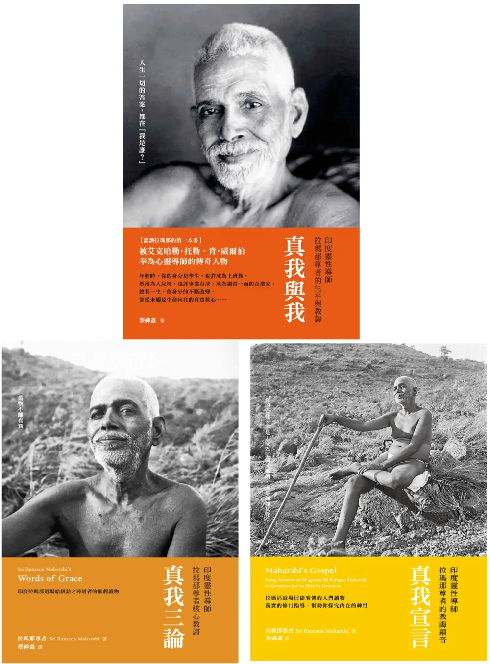 真我與我：印度靈性導師拉瑪那尊者的生平與教誨〔增訂版〕